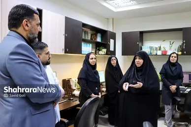 گزارش تصویری | بازدید مدیران استانی و شهری از روزنامه شهرآرا به مناسبت روز خبرنگار - ۲