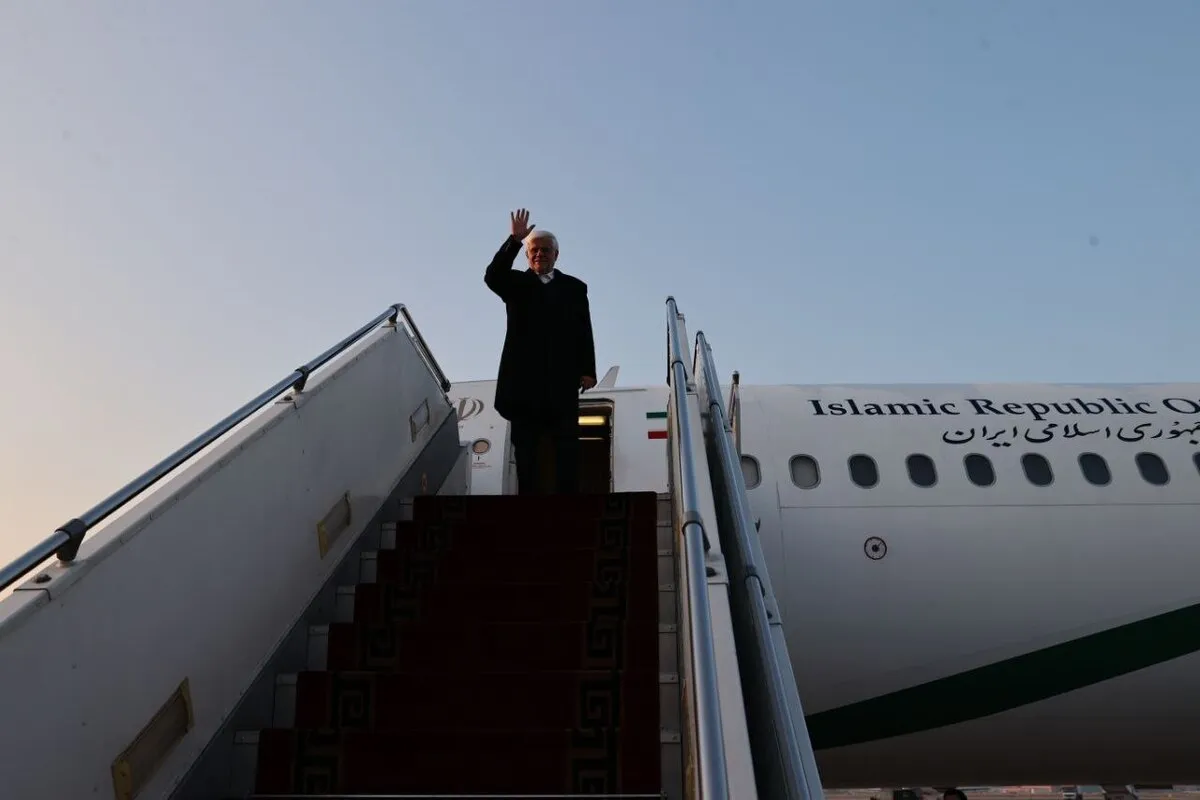 معاون اول رئیس جمهور تهران را به مقصد آلماتی ترک کرد (۱۱ بهمن ۱۴۰۳)