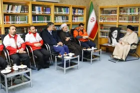 آیت&zwnj;الله علم&zwnj;الهدی: اساس خدمت در هلال&zwnj;احمر بر فداکاری و ایثار استوار است