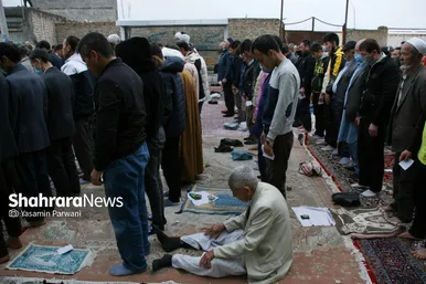 نماز عید سعید فطر مهاجران افغانستانی در گلشهر