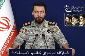 واکنش سخنگوی قرارگاه خاتم نسبت به عقب نشینی ناو هواپیمابر جرالد فورد