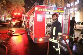 جزییات حریق انبار شیرآلات در کلاهدوز مشهد (۱۷ شهریور ۱۴۰۵)