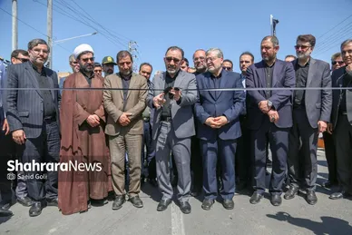 بهره‌برداری از پل دوم و اصلاح هندسی ورودی جاده سرخس به مشهد