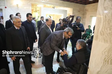 گزارش تصویری | بازدید استاندار خراسان رضوی از مرکز توانبخشی جانبازان نخاعی امام خمینی (ره)