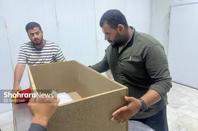 گزارش تصویری | تصاویر اختصاصی شهرآرانیوز از آماده سازی پیکرهای تازه شناسایی شده شهدای دانش آموز میناب پیش از مراسم تشییع و تدفین