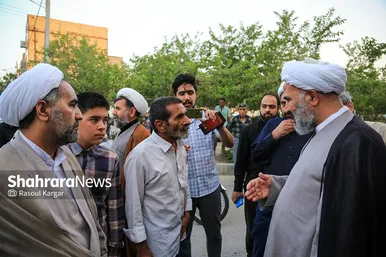 بازدید مسئولان کشوری و شهری از حاشیه شهر مشهد