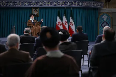 دیدار کارگزاران نظام با رهبر معظم انقلاب