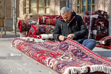 رفوگری و پرداخت قالی هنری فراموش شده
