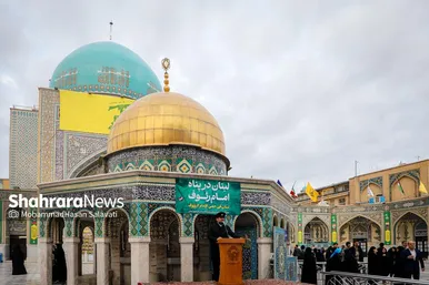 گزارش تصویری | پویش«لبنان در پناه امام رئوف» در صحن قدس حرم مطهر رضوی