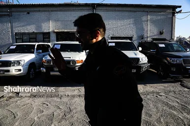 گزارش تصویری | نمایشگاه کشفیات خودروهای قاچاق در مشهد