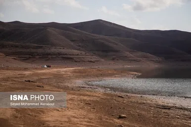 خشکسالی در سد کاردِه مشهد