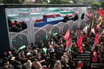 حماسه بدرقه | لحظه به لحظه با مراسم باشکوه تشییع پیکر رهبر شهید انقلاب در تهران (۱۵ تیر ۱۴۰۵) + عکس و فیلم