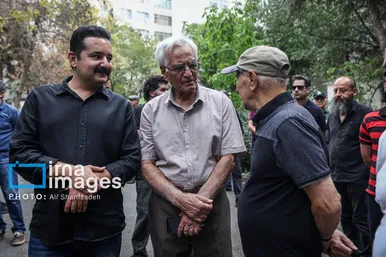 گزارش تصویری | تشییع پیکر زنده یاد «جواد مجابی»