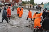 گزارش ۳۱ نقطه آبگرفتگی معابر در سطح شهر مشهد طی بارندگی امروز (۲۹ اردیبهشت ۱۴۰۳)