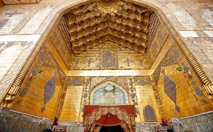 شهروند خبرنگار | ناودان طلای حرم حضرت علی علیه السلام