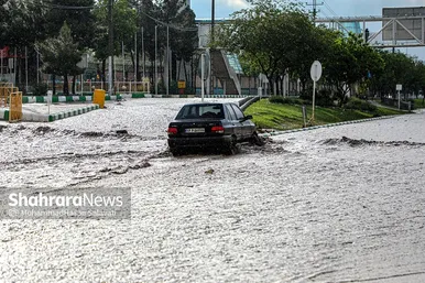 عکس‌هایی از سیلاب در خیابان‌های مشهد (۲۹ اردیبهشت ۱۴۰۳)