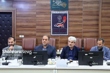 گزارش تصویری | دیدار محمدرضا قلندر شریف ،شهردار مشهد با حجت الاسلام زرندی رئیس کل دادگستری استان خراسان رضوی