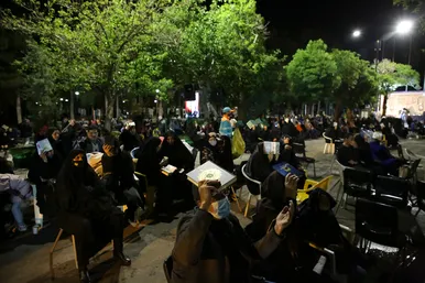 مراسم احیاء شب۲۱ ماه رمضان در بهشت رضا(ع)