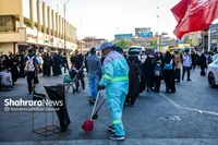 ویدئو| رضایت زائران اربعین از خدمات‌رسانی مدیریت شهری مشهد در نجف اشرف