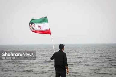 گزارش تصویری | زنجیره ۵ کیلومتری جان‌فدایان ایران در سواحل بندرعباس