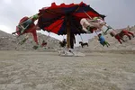 بازی‌های سنتی مردم افغانستان در روزهای نوروز + عکس