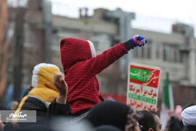 گزارش تصویری حضور باشکوه مردم مشهد در راهپیمایی ۲۲ بهمن - ۲