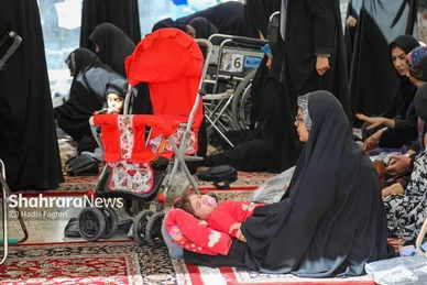 گزارش تصویری | مهمانان کوچک حرم رضوی