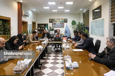 گزارش تصویری | نشست خبری معاون مالی و پشتیبانی شهرداری مشهد