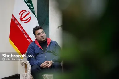 گزارش تصویری | دیدار احسان حدادی، رئیس فدراسیون دوومیدانی، با شهردار مشهد مقدس
