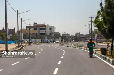 گزارش تصویری | مراسم بهره‌برداری از بولوار کرامت و ۱۲ پروژه عمرانی، ترافیکی، ورزشی و فضای سبز مشهد (۲ اردیبهشت ۱۴۰۴)