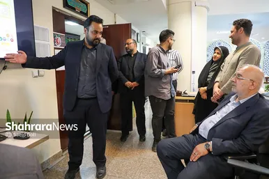 بازدید اعضای شورای اسلامی شهر مشهد از روزنامه شهرآرا