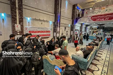 گزارش تصویری | خدمت رسانی هلال احمر خراسان رضوی به زائران اربعین حسینی در نجف اشرف