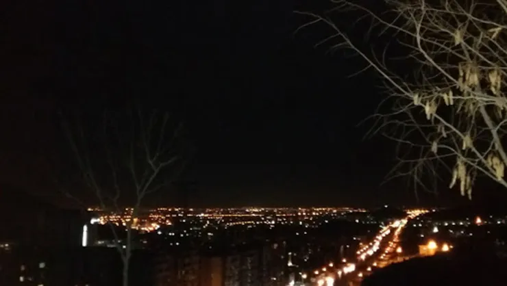 فیلم صدا‌های مشکوک به انفجار در اطراف مشهد
