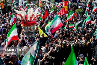 گزارش تصویری | مراسم اربعین رهبر شهید انقلاب در تهران