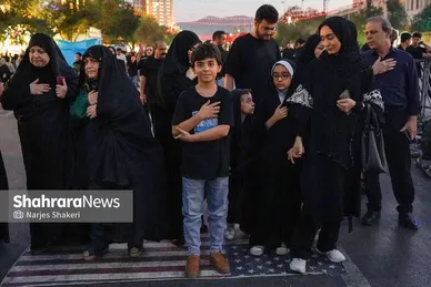 گزارش تصویری | مراسم جاماندگان اربعین حسینی در مشهد