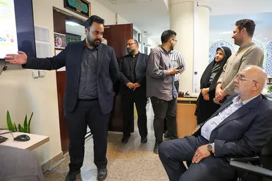 بازدید اعضای شورای اسلامی شهر مشهد از روزنامه شهرآرا