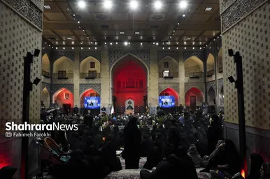 گزارش تصویری | مراسم احیا ویژه ناشنوایان در شب‌ نوزدهم ماه مبارک رمضان در حرم مطهر رضوی