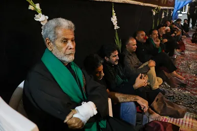 آیین سینی گردانی حضرت قاسم علیه السلام در شب هشتم محرم