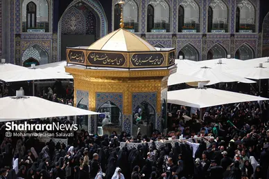 گزارش تصویری | حرم مطهر رضوی در روز شهادت امام رضا (ع)