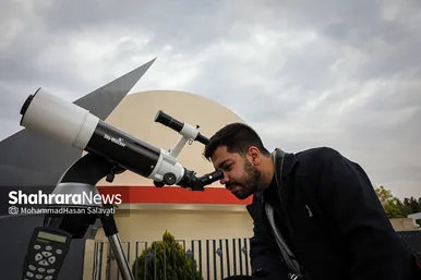 خورشیدگرفتگی ۳ آبان در آسمان مشهد