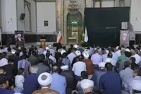 آیین بزرگداشت هفتمین روز درگذشت آیت‌الله محمداسحاق فیاض در حرم مطهر رضوی برگزار شد