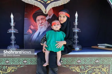 گزارش تصویری | مراسم شیرخوارگان حسینی در حرم مطهر رضوی برگزار شد