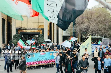 راهپیمایی ۱۳ آبان در مشهد