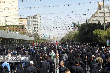 پیاده‌روی جاماندگان اربعین حسینی در مشهد