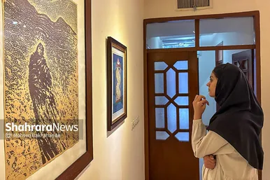 گزارش تصویری | نمایشگاه نقاشی «زیبایی فرّ خداوند است»