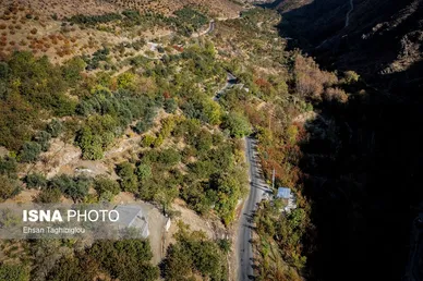 ایران زیباست | پاییزِ هزاررنگ در روستای شیت - طارم