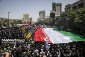ویدئو | مشهد سوگوار شهیدان قهرمان
