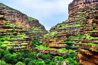 ویدئو| نمایی زیبا از تنگه شیرز در زاگرس