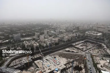 تصاویری از آلوده‌ترین صبح مشهد در قرن جدید (۱۵ مرداد ۱۴۰۲)