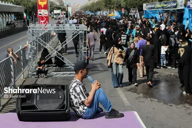 گزارش تصویری | آیین باشکوه جاماندگان اربعین در مشهد